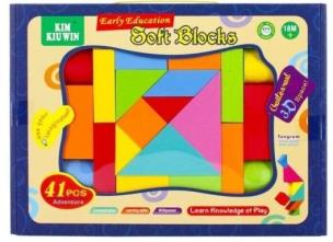 Opakowanie Klocki piankowe 41szt