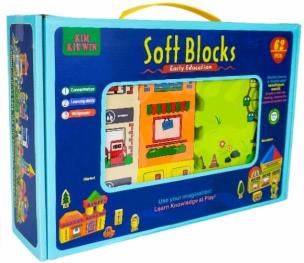 Opakowanie Klocki piankowe 62szt