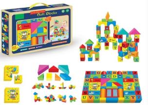 Opakowanie Klocki piankowe 63szt