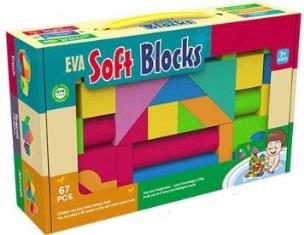 Opakowanie Klocki piankowe 67szt