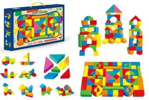 Opakowanie Klocki piankowe 77szt