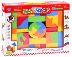 Opakowanie Klocki piankowe 88szt