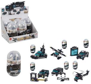 Opakowanie Klocki pojazd policyjny w jajku MIX