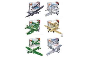 Opakowanie Klocki samoloty 20el MIX