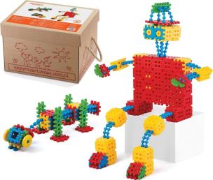 Opakowanie Klocki Świat robotów 258 el. karton