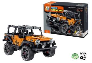 Klocki techniczne PRO Kids Terenowy off road. Wydawca: Pro Kids. Multiszop.pl Opakowanie Klocki techniczne PRO Kids Terenowy off road