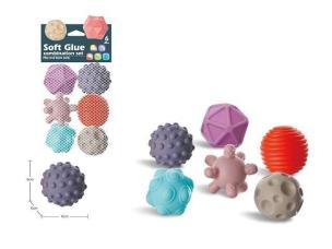 Opakowanie Klocki winylowe w siateczce dla maluszka 6szt.