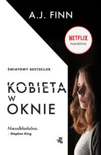 Kobieta w oknie - uszkodzone. Autor: A.J. Finn. Multiszop.pl Okładka książki Kobieta w oknie - uszkodzone