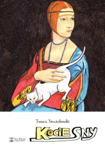 Kocie sny. Autor: Tomasz Niewiadomski. Multiszop.pl Okładka książki Kocie sny