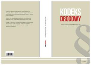 Okładka książki kodeks drogowy dla kandydatów na kierowców