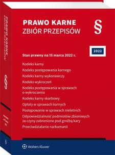 Kodeks karny. Kodeks postępowania karnego. Kodeks karny wykonawczy. Kodeks wykroczeń. Kodeks postępowania w sprawach o wykroczenia. Kodeks karny skarb. Autor: Opracowanie zbiorowe. Multiszop.pl Okładka książki Kodeks karny. Kodeks postępowania karnego. Kodeks karny wykonawczy. Kodeks wykroczeń. Kodeks postępowania w sprawach o wykroczenia. Kodeks karny skarb