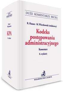 Okładka książki Kodeks postępowania administracyjnego. Komentarz