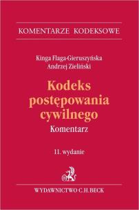 Okładka książki Kodeks postępowania cywilnego. Komentarz w..11