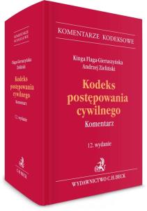 Okładka książki Kodeks postępowania cywilnego. Komentarz