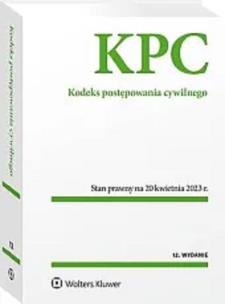 Okładka książki Kodeks postępowania cywilnego