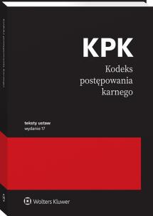 Okładka książki Kodeks postępowania karnego. Przepisy