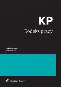 Okładka książki Kodeks pracy. Przepisy