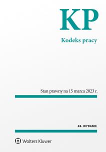 Okładka książki Kodeks pracy. Przepisy