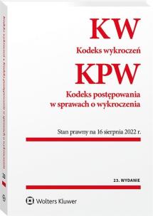 Kodeks wykroczeń. Kodeks postępowania w sprawach o wykroczenia. Przepisy. Autor: Opracowanie zbiorowe. Multiszop.pl Okładka książki Kodeks wykroczeń. Kodeks postępowania w sprawach o wykroczenia. Przepisy