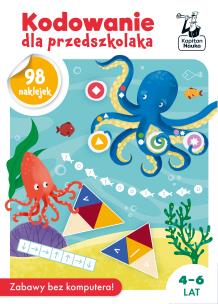 Okładka książki Kodowanie dla przedszkolaka. Kapitan Nauka
