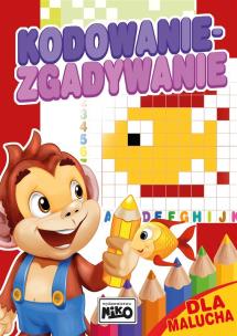 Kodowanie - zgadywanie dla malucha. Autor:   Praca zbiorowa. Multiszop.pl Okładka książki Kodowanie - zgadywanie dla malucha