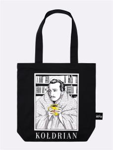 Opakowanie Kołdrian torba bawełniana czarna