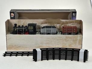 Opakowanie Kolejka na baterie 2 wagony + tor 10el