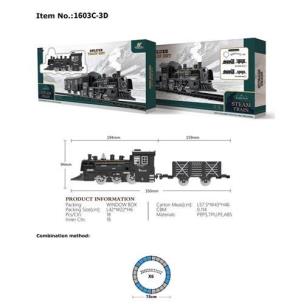 Kolejka na baterie dym, światło i dźwięk 9/18. Wydawca: Rastar. Multiszop.pl Opakowanie Kolejka na baterie dym, światło i dźwięk 9/18