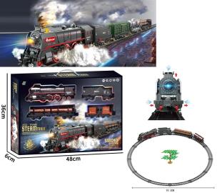 Opakowanie Kolejka na baterie z dymem, światłem i dzwiękiem