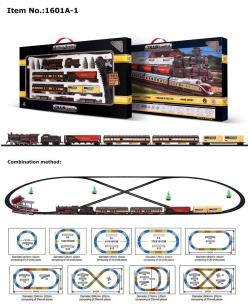 Kolejka światło i dźwięk 6/12. Wydawca: Rastar. Multiszop.pl Opakowanie Kolejka światło i dźwięk 6/12