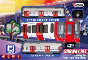 Opakowanie Kolejka światło, tory, dźwięk