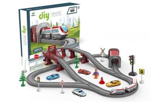 Opakowanie Kolejka z tunelem 80 el.