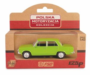 Okładka książki Kolekcja PRL Fiat 125p zielony