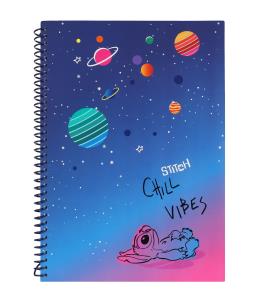 Opakowanie Kołobrulion A4 Disney Black Stitch plastikowa spirala 100 kartek wzór 3