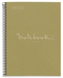 Opakowanie Kołonotatnik A4/80K kratka ekozielony