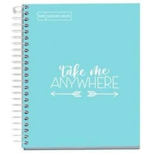 Opakowanie Kołonotatnik A5/100K kratka błękitny