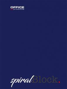 Opakowanie Kołonotatnik A5/80K linia granatowy (5szt)