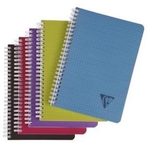 Opakowanie Kołonotatnik A5/90K kratka PP Intensive mix (5szt)