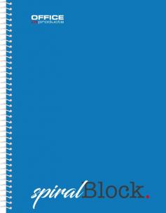 Opakowanie Kołonotatnik A5 Office Products w kratkę niebieski