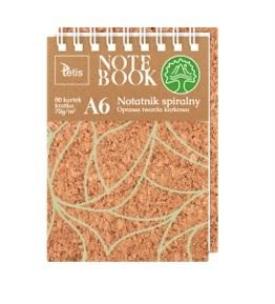 Opakowanie Kołonotatnik A6/80K kratka korek