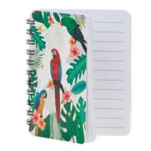 Opakowanie Kołonotatnik papuga ara (6szt)