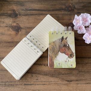 Opakowanie Kołonotes A7 SSN50 Koń i kwiaty