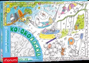 Opakowanie Kolororamka L Koty i psy