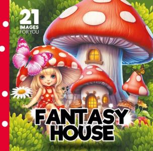 Opakowanie Kolorowanka 160x160 Fantasy house FRESH