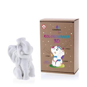 Opakowanie Kolorowanka 3D Funny Elephant