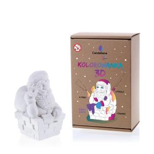 Opakowanie Kolorowanka 3D Funny Santa