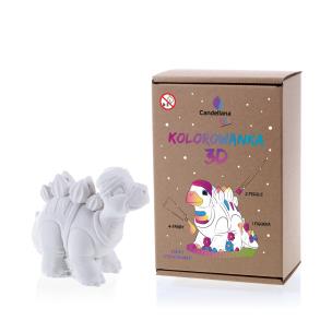 Opakowanie Kolorowanka 3D Funny Stegosaurus