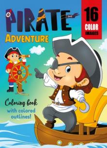 Opakowanie Kolorowanka A4 16 obrazków Piracka przygoda