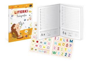 Opakowanie Kolorowanka A4/16K z naklejkami Kaligrafia