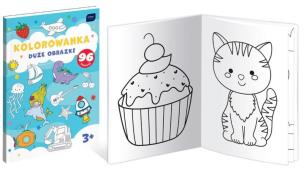 Opakowanie Kolorowanka A4/96K Duże obrazki
